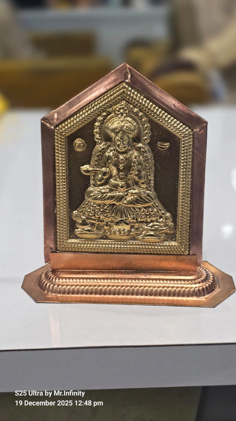 Silver Krishna Idol